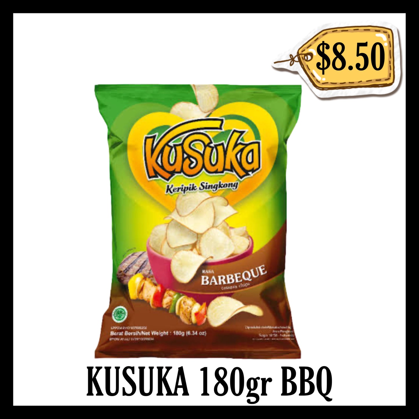Kusuka 180gr BBQ (BB 26 JUN 2026)
