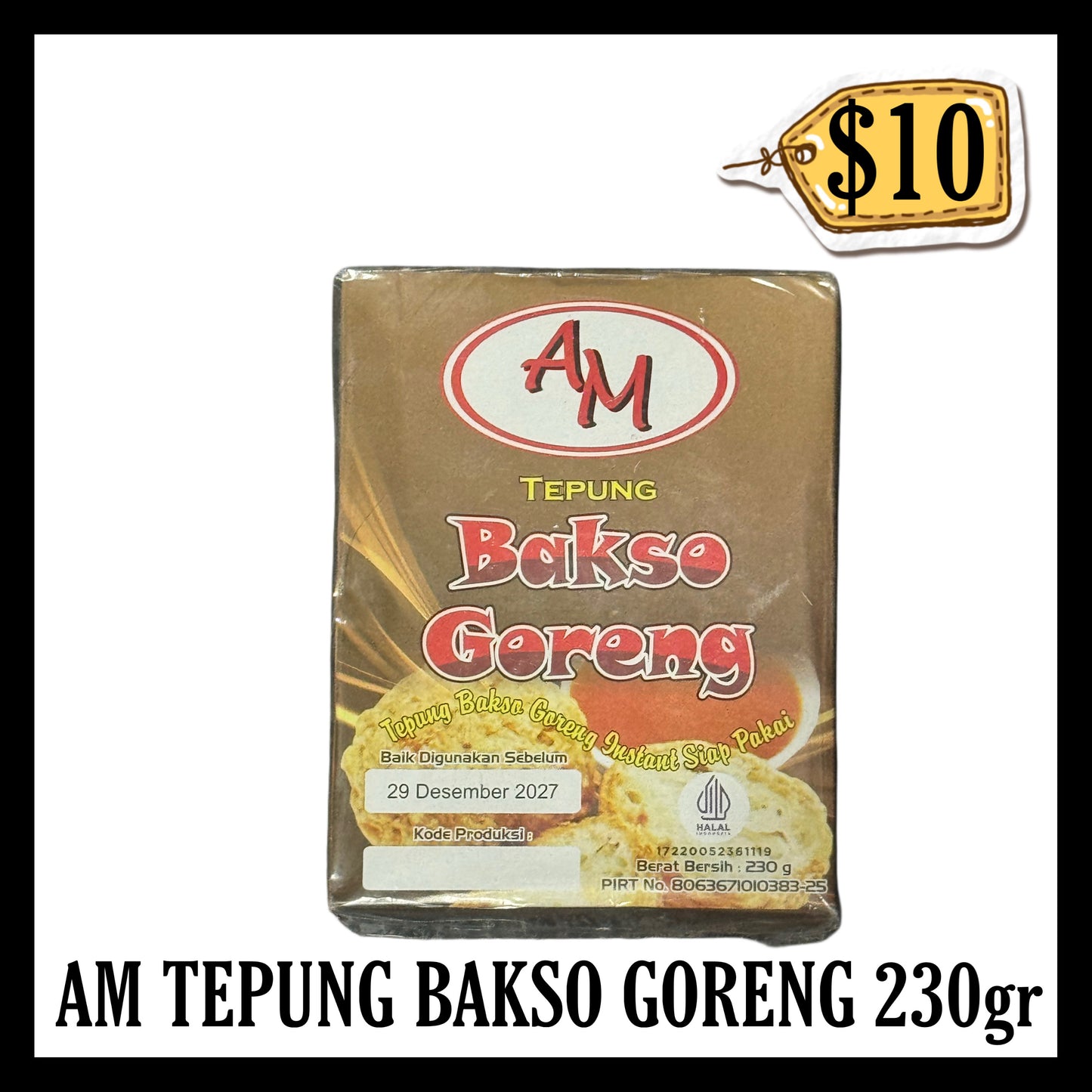 Am Tepung Bakso Goreng 230gr (BB 29 DEC 2027)