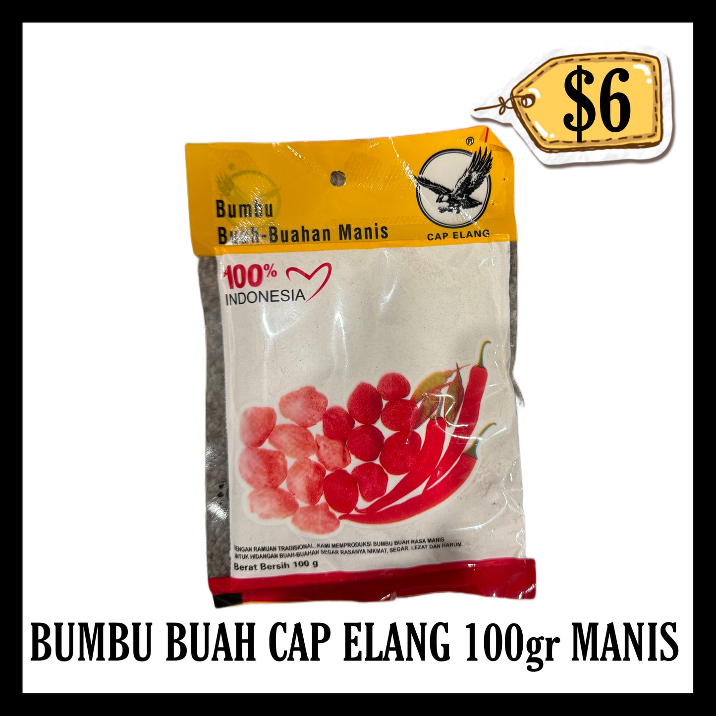 Bumbu Buah Cap Elang 100gr Manis (BB 25 MAY 2027)