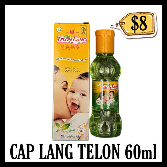 Cap Lang Telon 60ml (BB END JUN 2029)