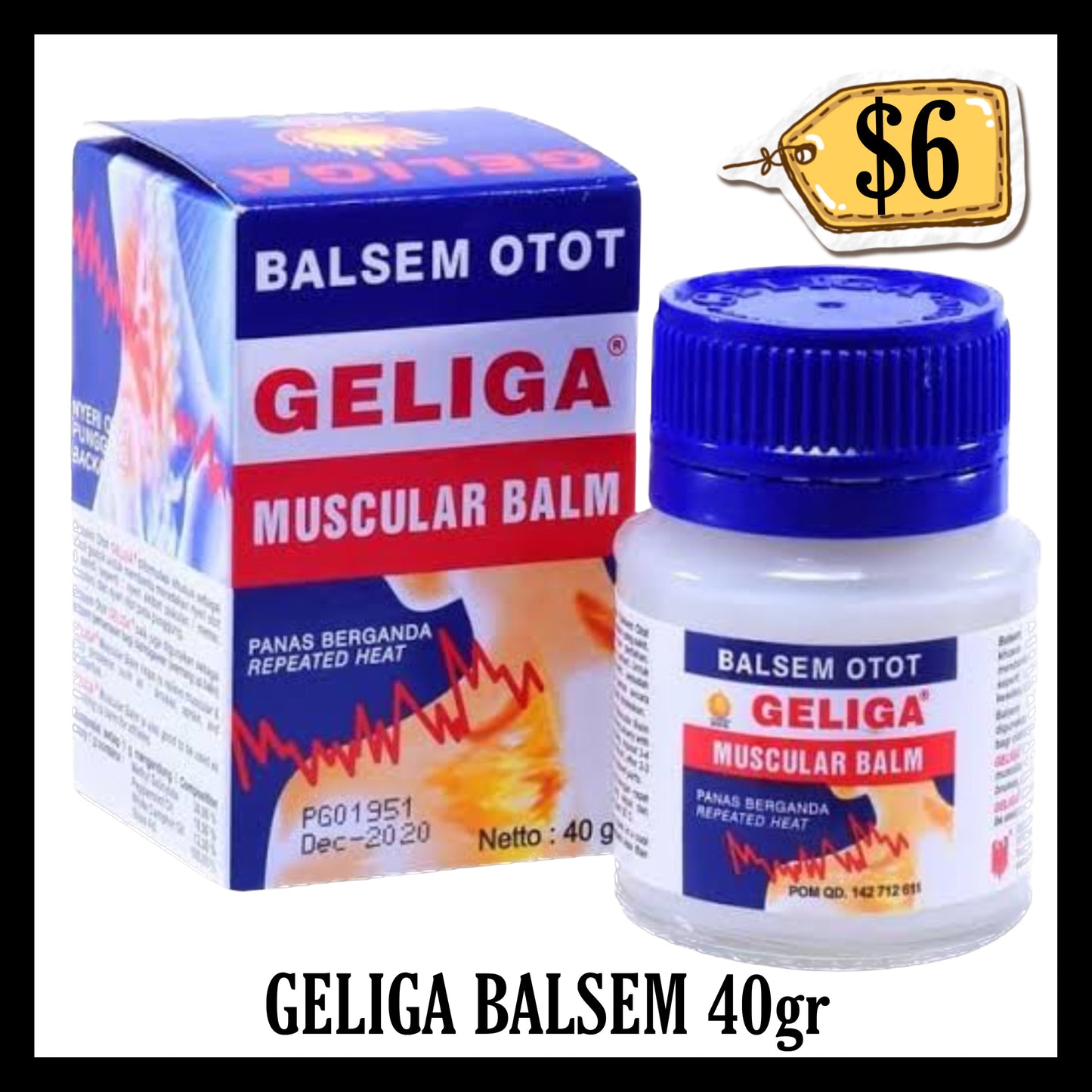 Geliga Balsem 40gr (BB END JUL 2029)