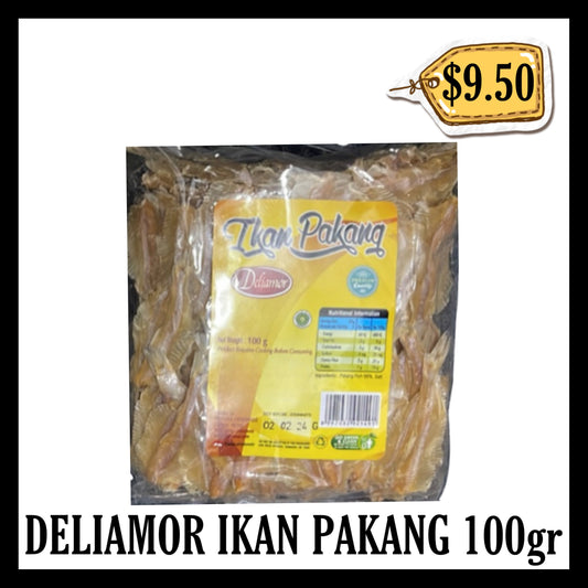 Deliamor Ikan Pakang 100gr (BB 04 MAR 2026)