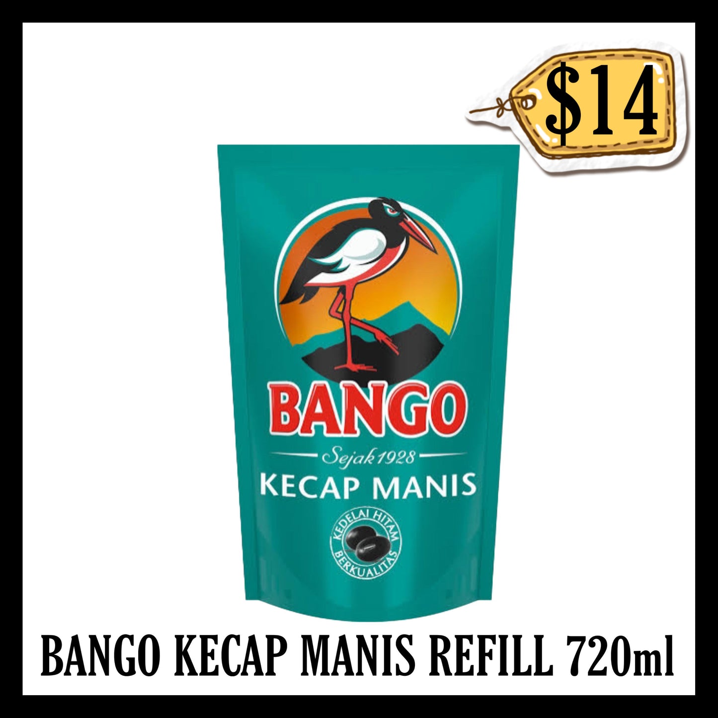 Bango Kecap Manis Refill 700ml (BBD 06 APR 2027)