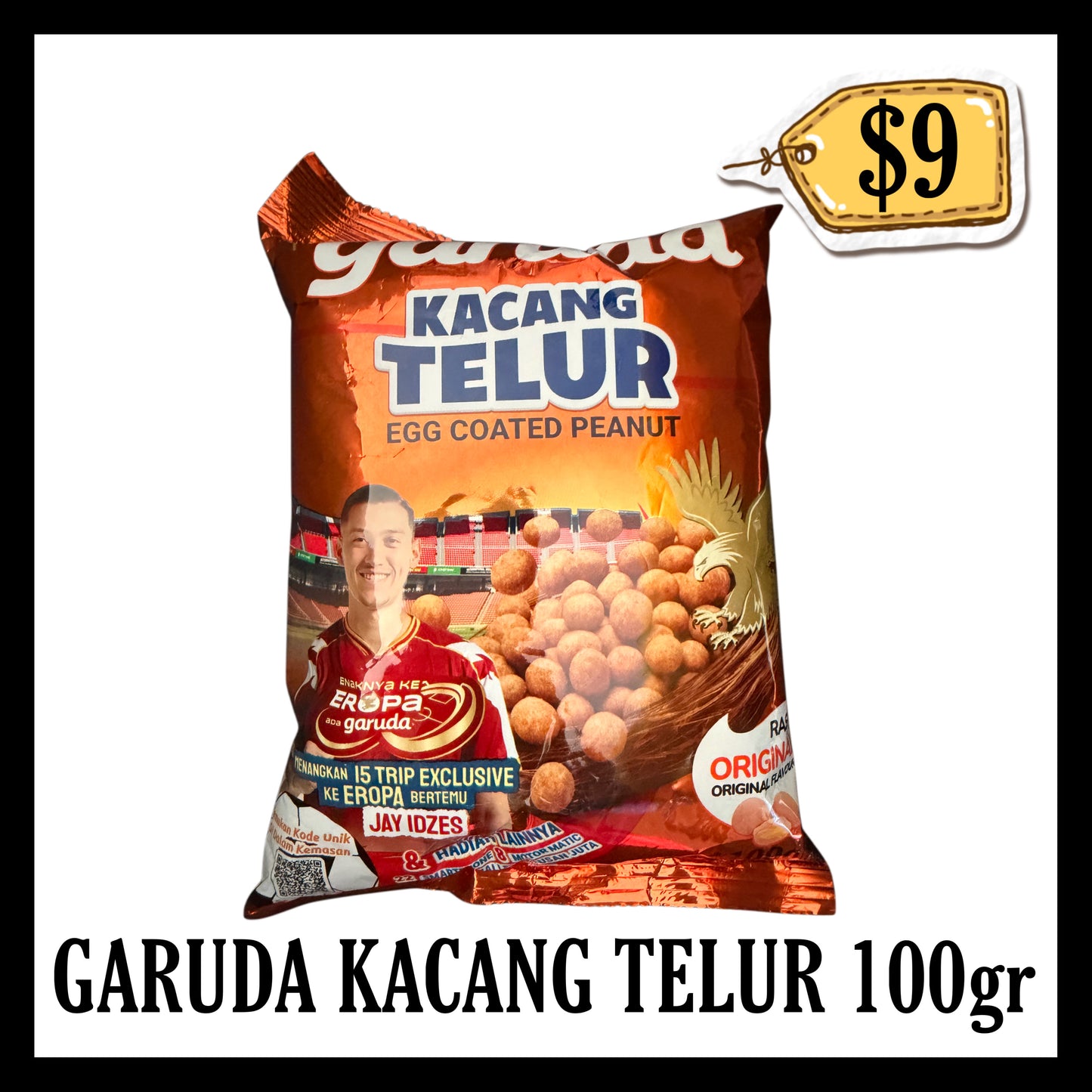 Garuda Kacang Telur 100gr (BBD 21 APR 2027)