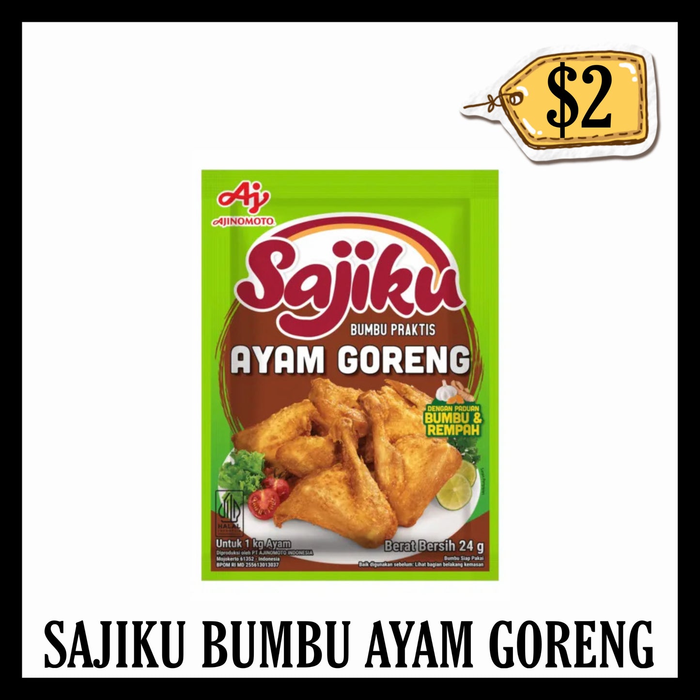 Sajiku Bumbu Ayam Goreng (BBD 11 MAR 2027)