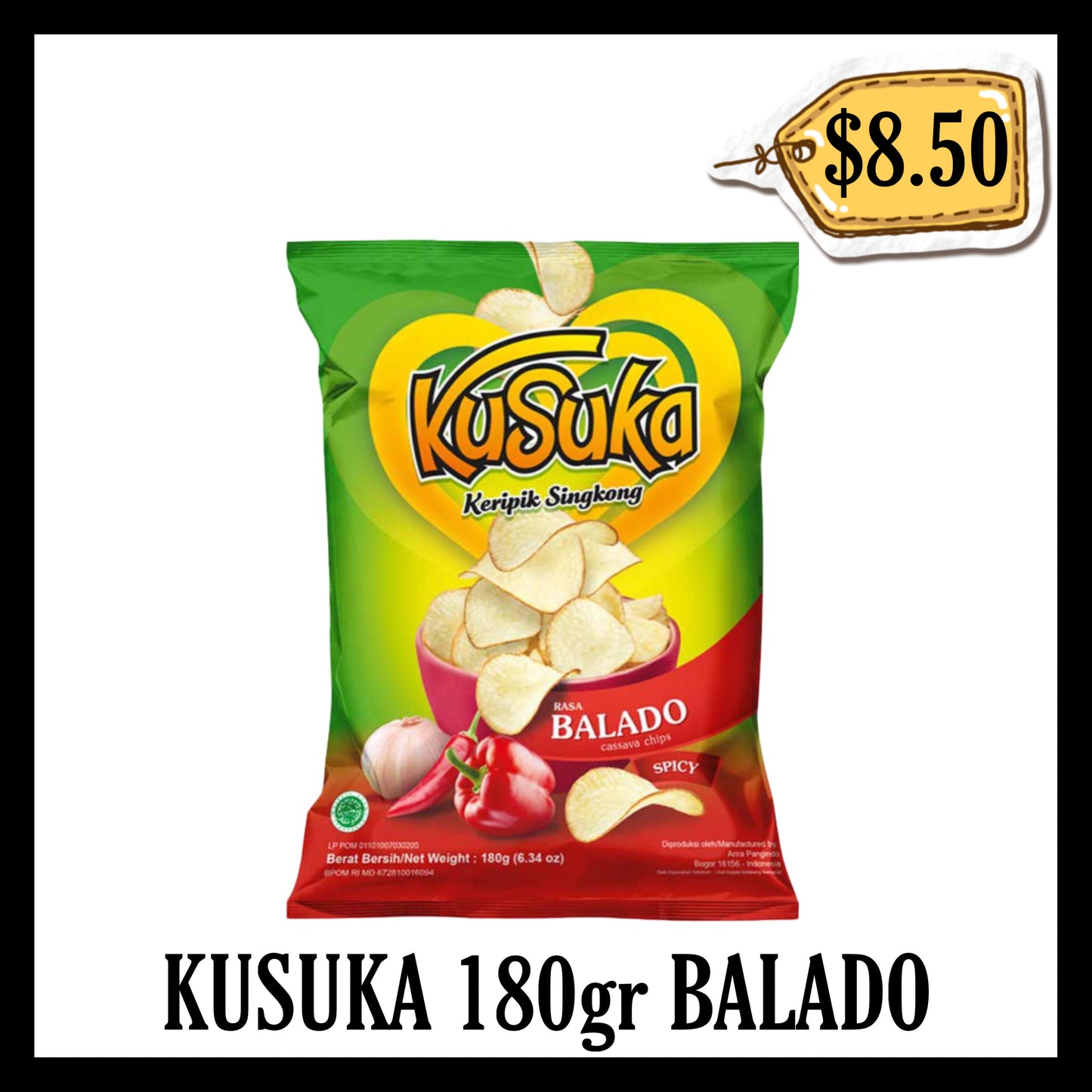 Kusuka 180gr Balado (BB 01 JUL 2026)