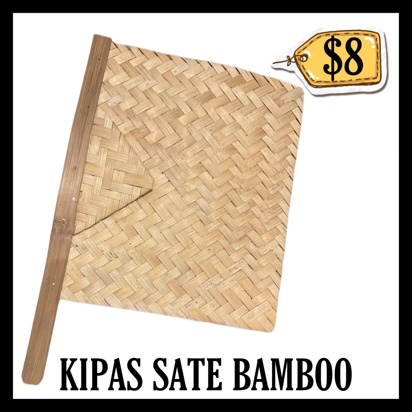 Kipas Sate Bamboo