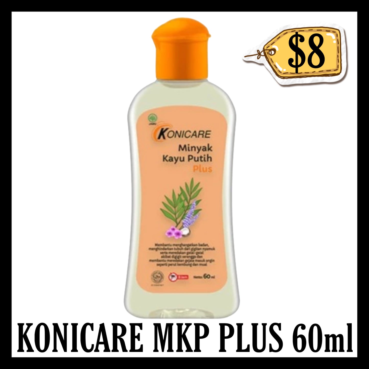 Konicare Minyak Kayu Putih Plus 60ml Kecil (BB END NOV 2026)