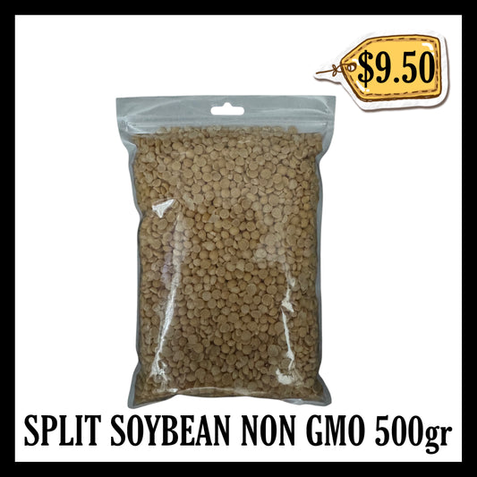 Split Soybean Non Gmo 500gr Kedelai