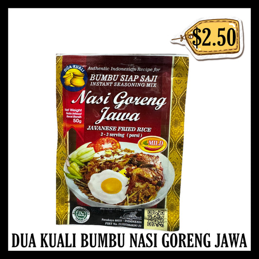 Dua Kuali Bumbu Nasi Goreng Jawa (BB 01 DEC 2025)