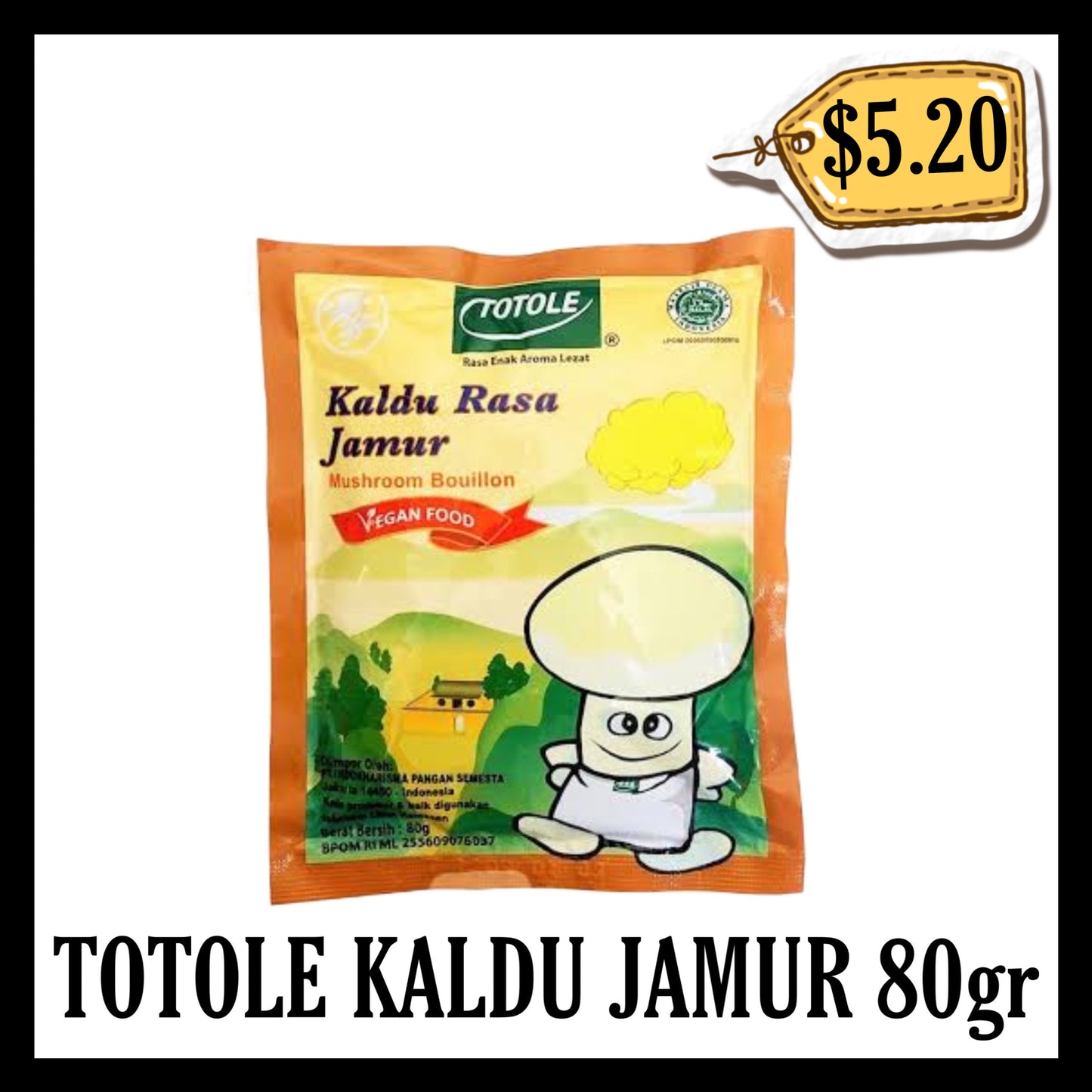 Totole Kaldu Jamur 80gr (BB 07 AUG 2026)