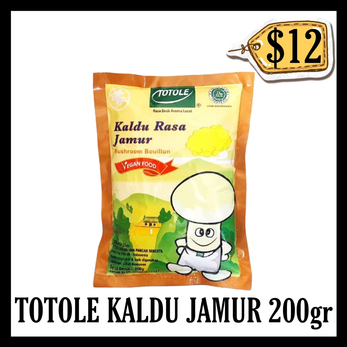 Totole Kaldu Jamur 200gr (BB 12 JAN 2027)