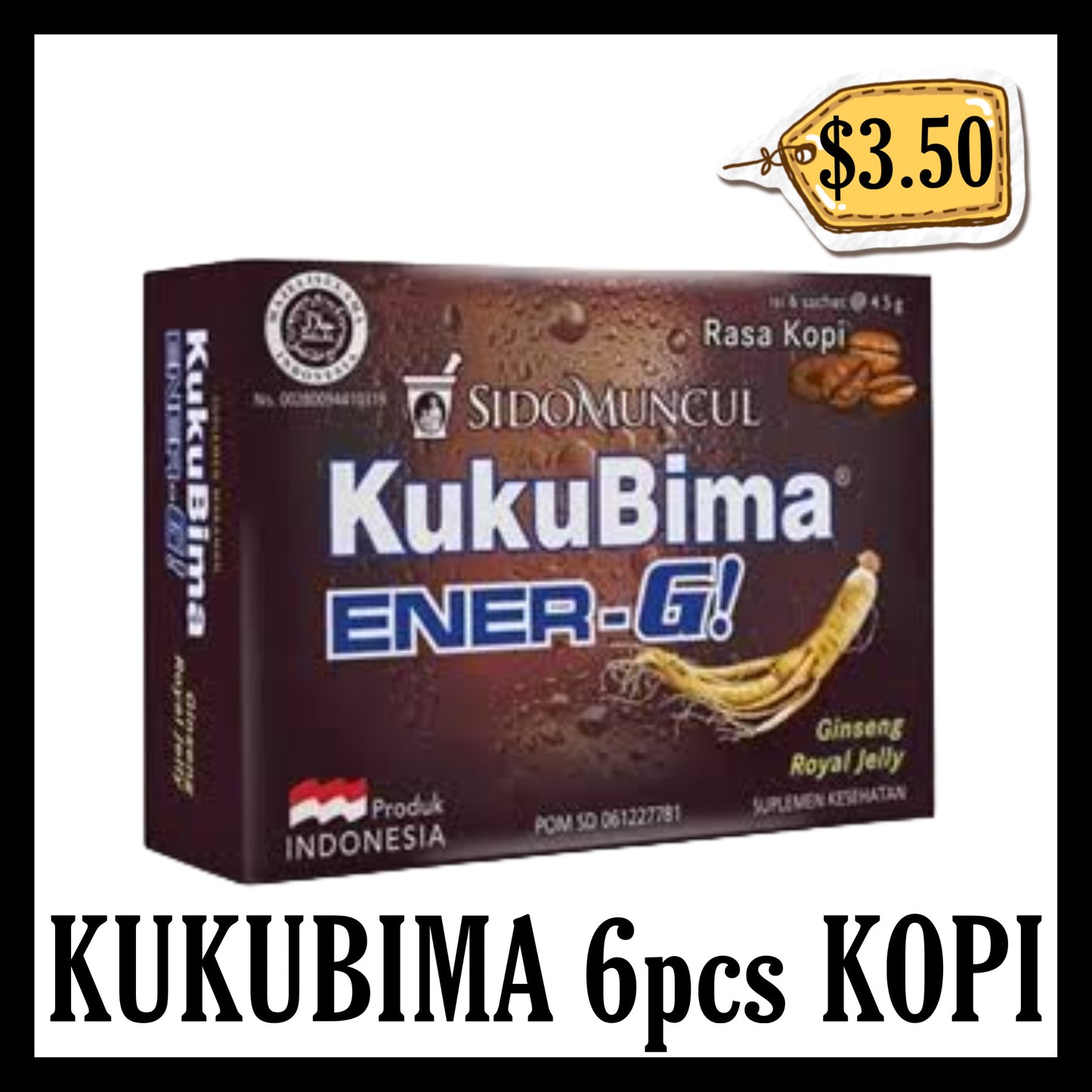Kukubima 6pcs Kopi (BB END APR 2026)