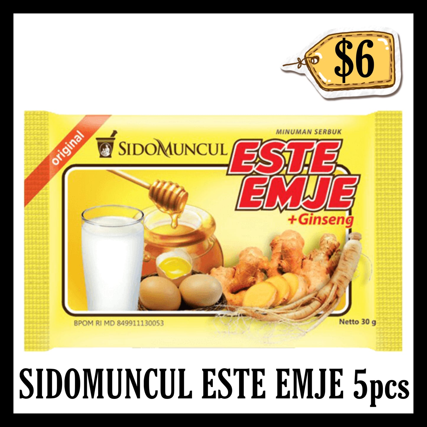Sidomuncul Este Emje 5pcs (BBD END DEC 2026)