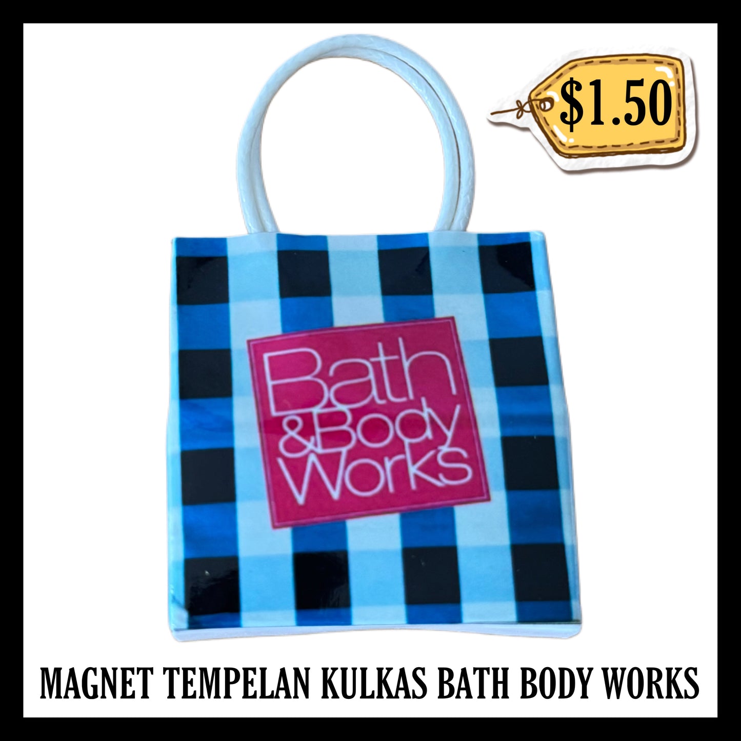 Magnet Tempelan Kulkas Bath Body Works