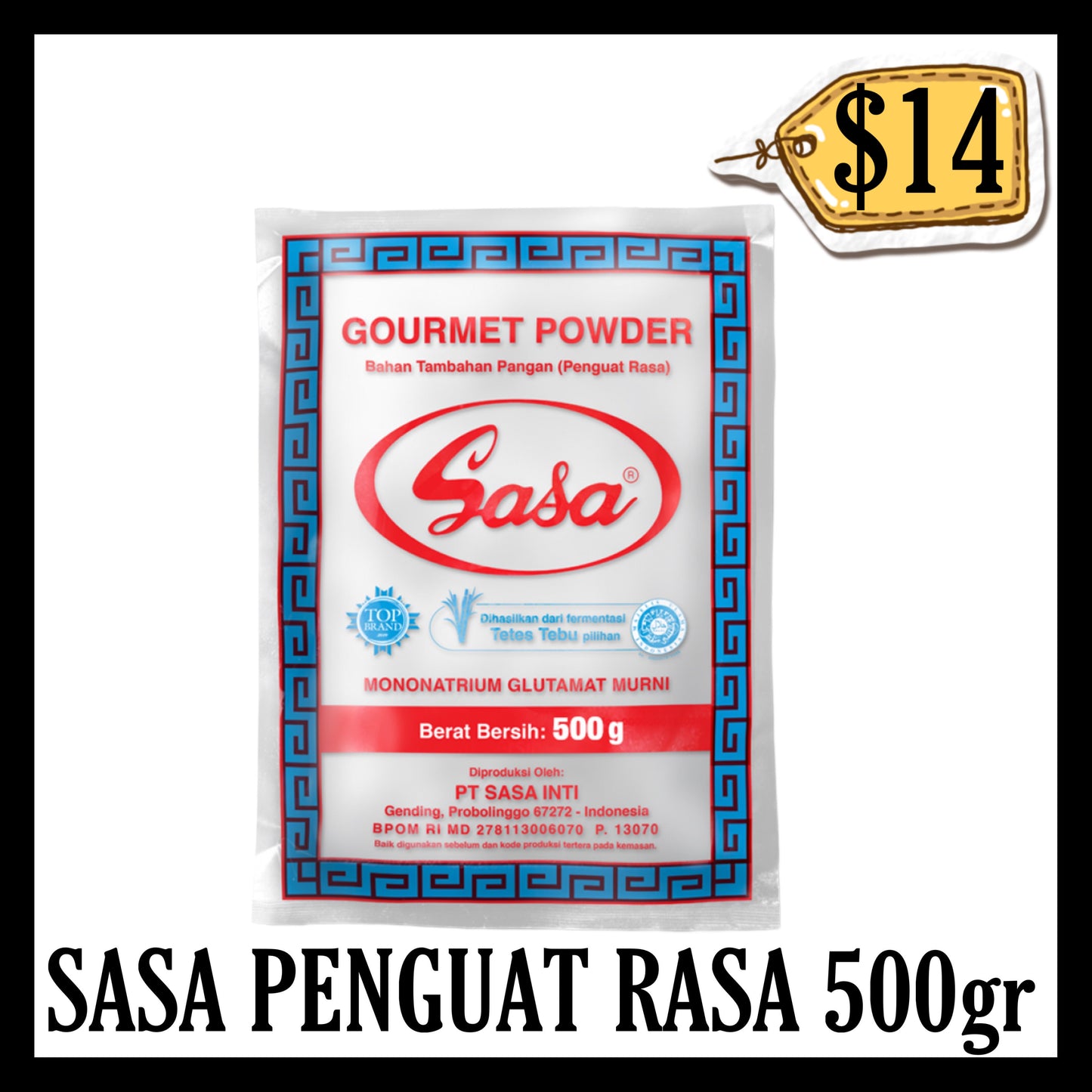 Sasa Penguat Rasa 500gr Msg