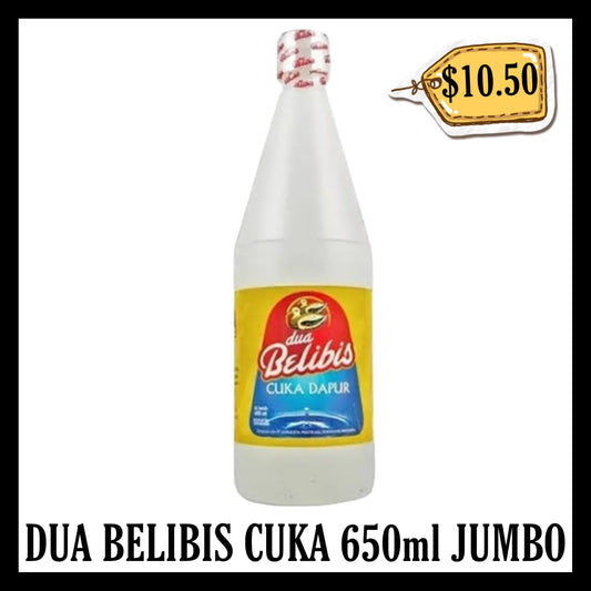 Dua Belibis Cuka 650ml Jumbo
