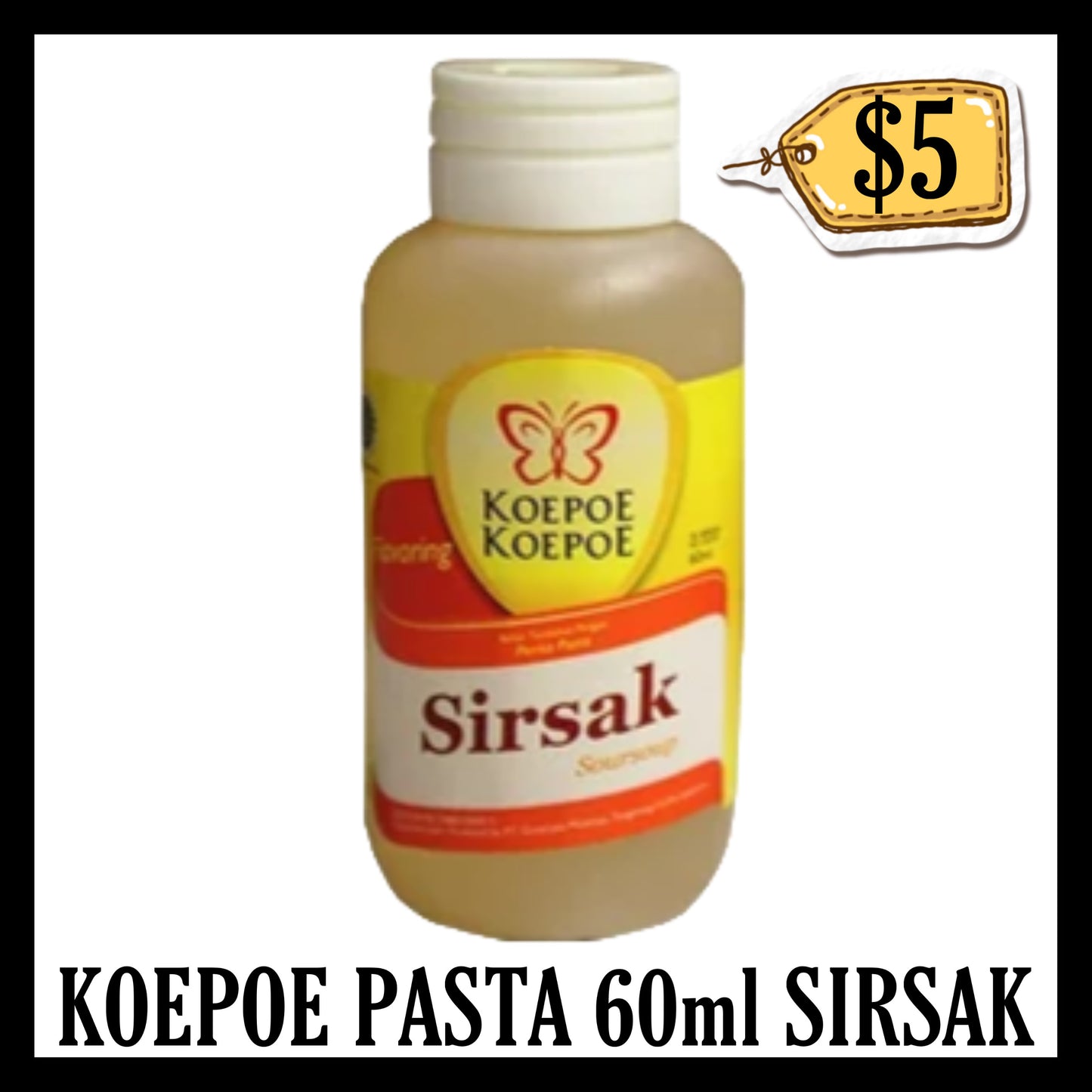 Koepoe Koepoe Pasta 60ml Sirsak (BB 19 SEP 2026)
