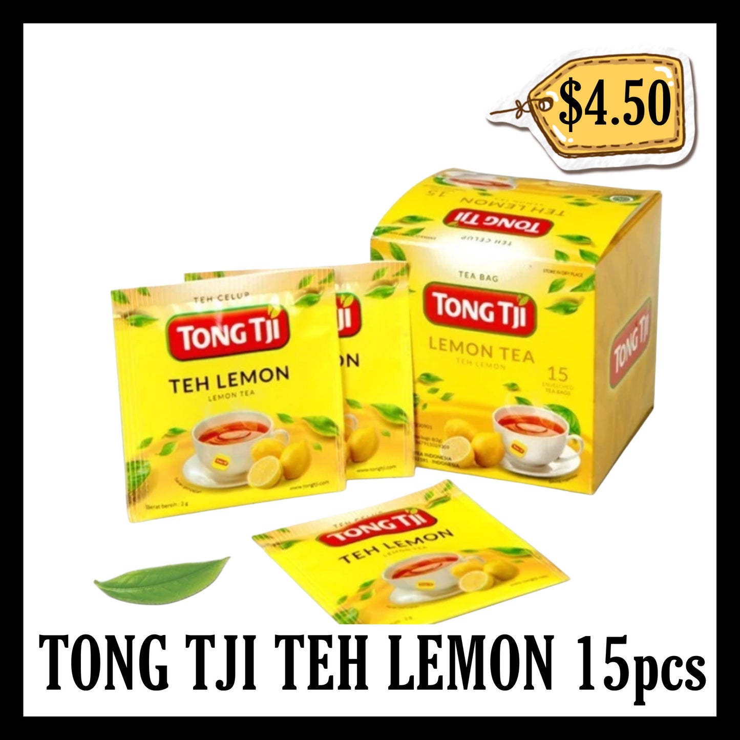 Tong Tji Teh Lemon 15pcs (BB END JUL 2026)