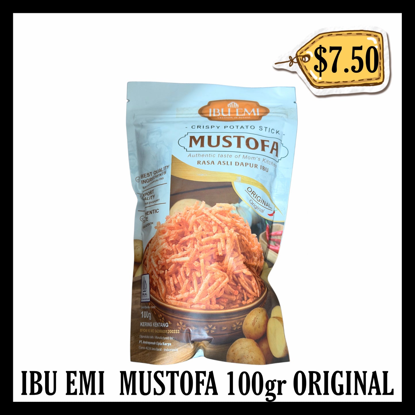 Ibu Emi Mustofa 100gr Original (BBD 06 OCT 2027)