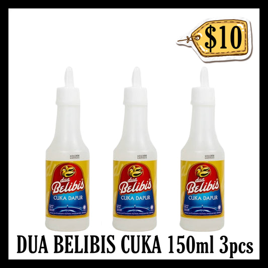Dua Belibis Cuka 150ml 3pcs ($10 BUNDLE DEALS)(BB 14 MAY 2027)