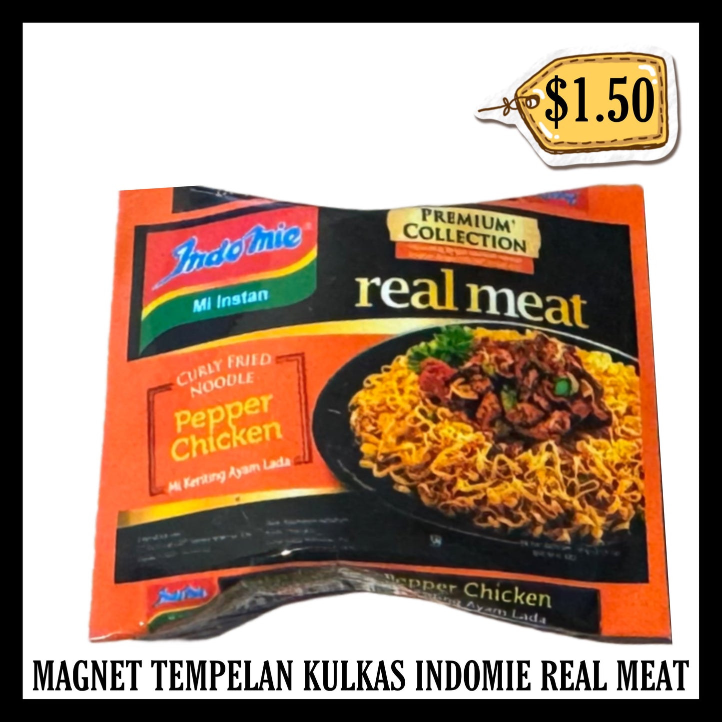 Magnet Tempelan Kulkas Indomie Real Meat