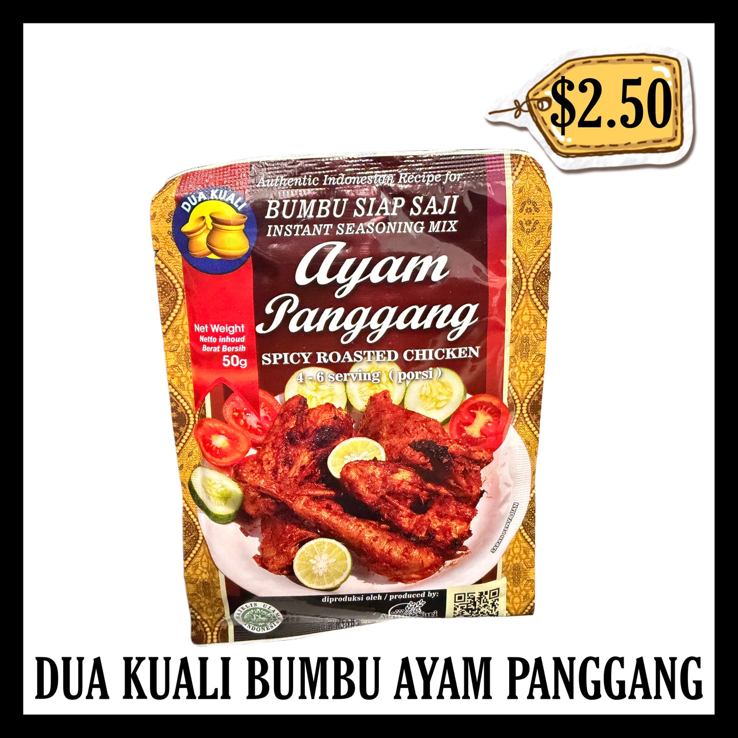 Dua Kuali Bumbu Ayam Panggang (BBD 15 OCT 2027)