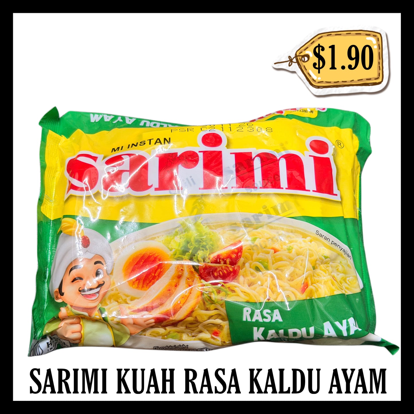 Sarimi Kuah Rasa Kaldu Ayam (BBD 30 NOV 2026)