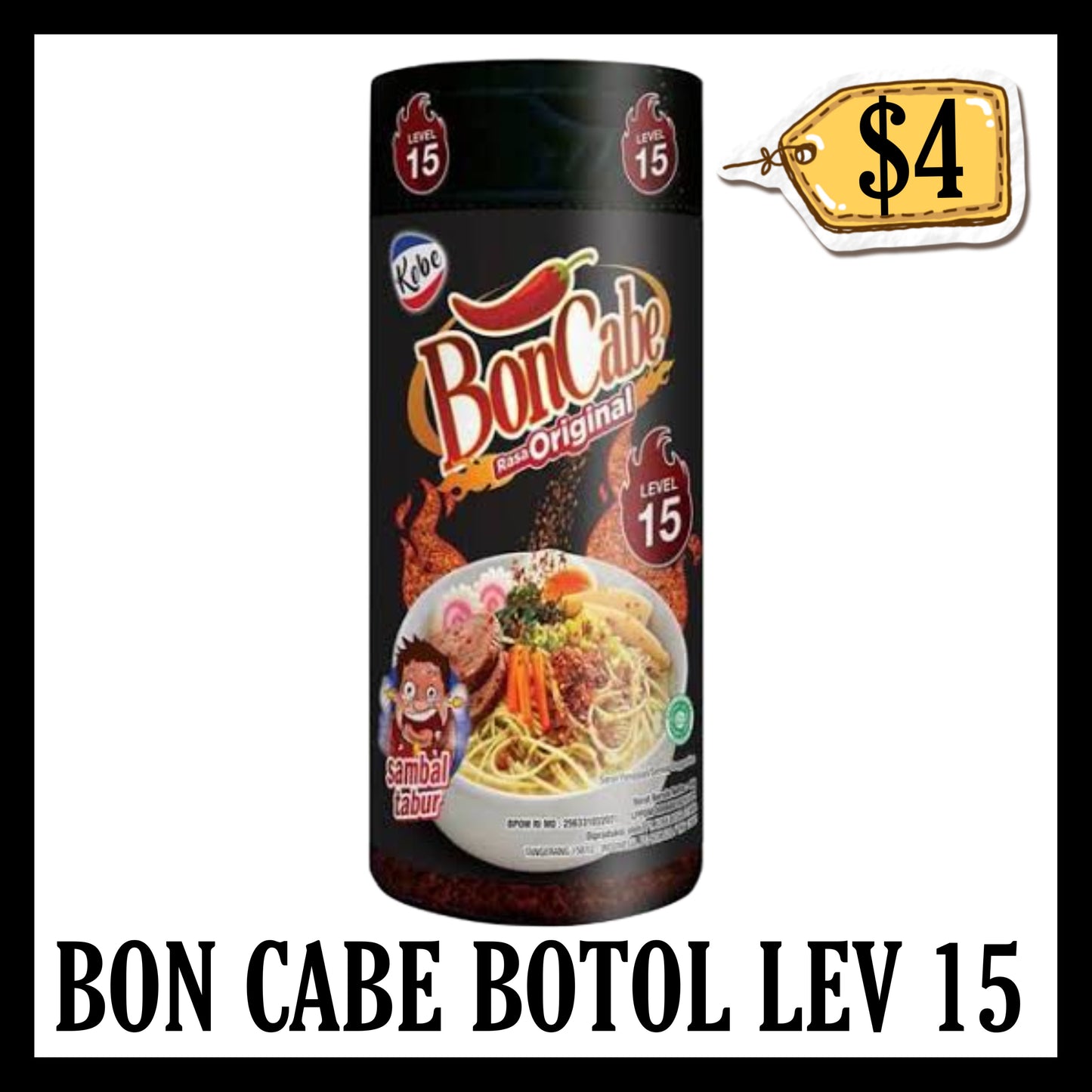 Bon Cabe Botol Level 15 (BB 03 JUL 2027)