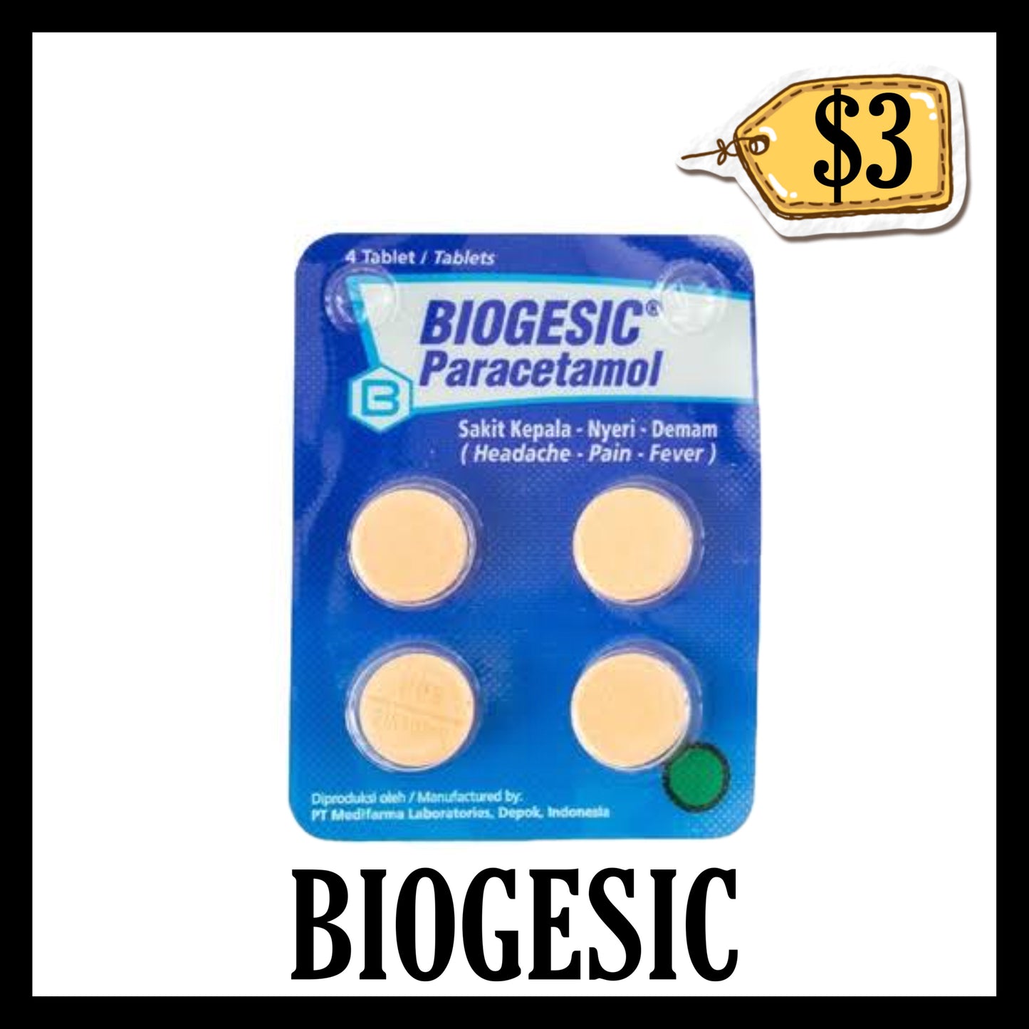 Biogesic (BB END MAR 2027)