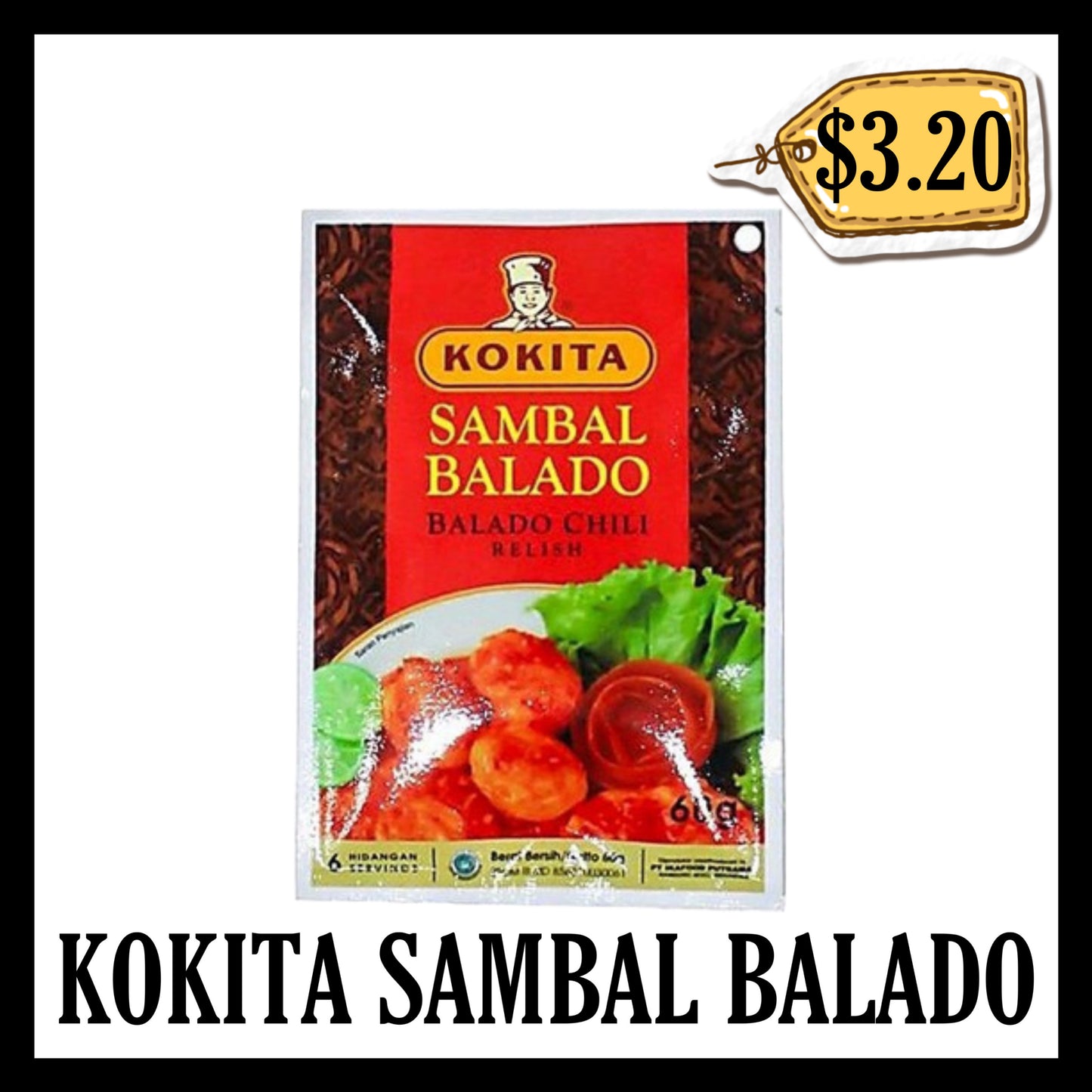 Kokita Bumbu Sambal Balado (BBD 28 SEP 2027)