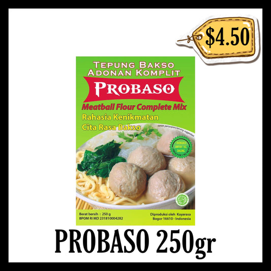 Probaso 250gr Tepung Bakso Original Hijau (BB 30 OCT 2026)