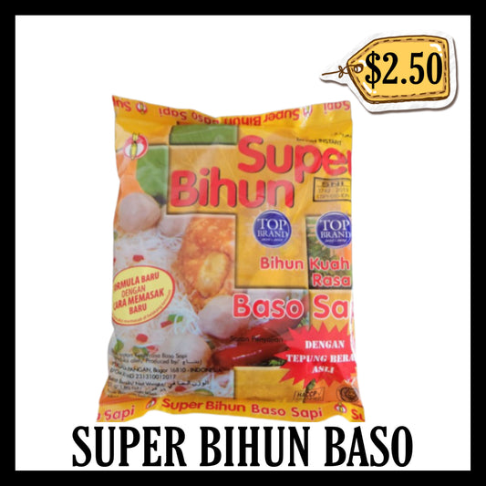 Super Bihun Kuah Baso Sapi (BBD 14 APR 2027)