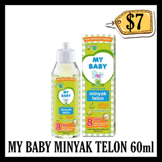 My Baby Minyak Telon 60ml (BBD END FEB 2027)