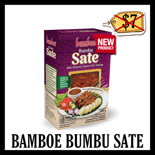 (SALE 20% OFF) Bamboe Bumbu Sate (BB 11 NOV 2025)