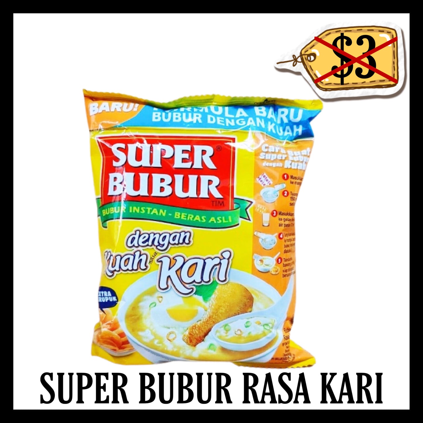 (BLACK FRIDAY SALE 30% OFF) Super Bubur Rasa Kari (BBD END APR 2026)
