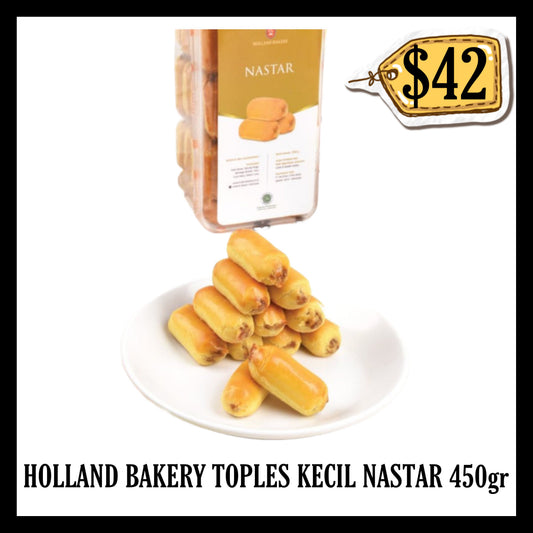 Holland Bakery Toples Kecil Nastar (BBD 13 DEC 2026)