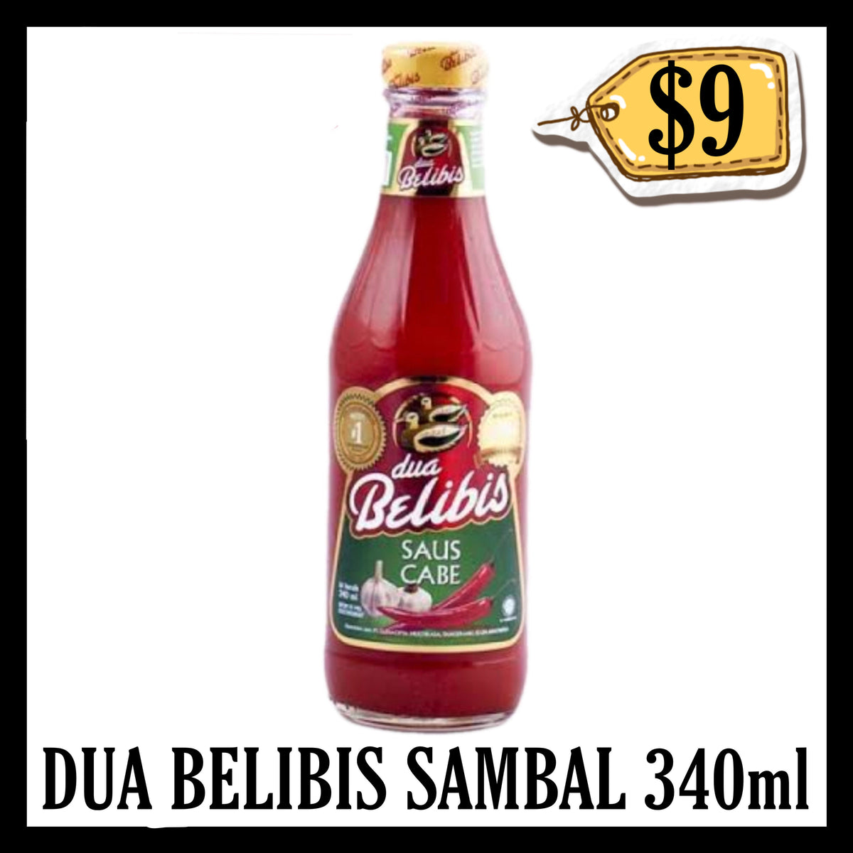 Dua Belibis Sambal 340ml (BBD 29 JUN 2028)