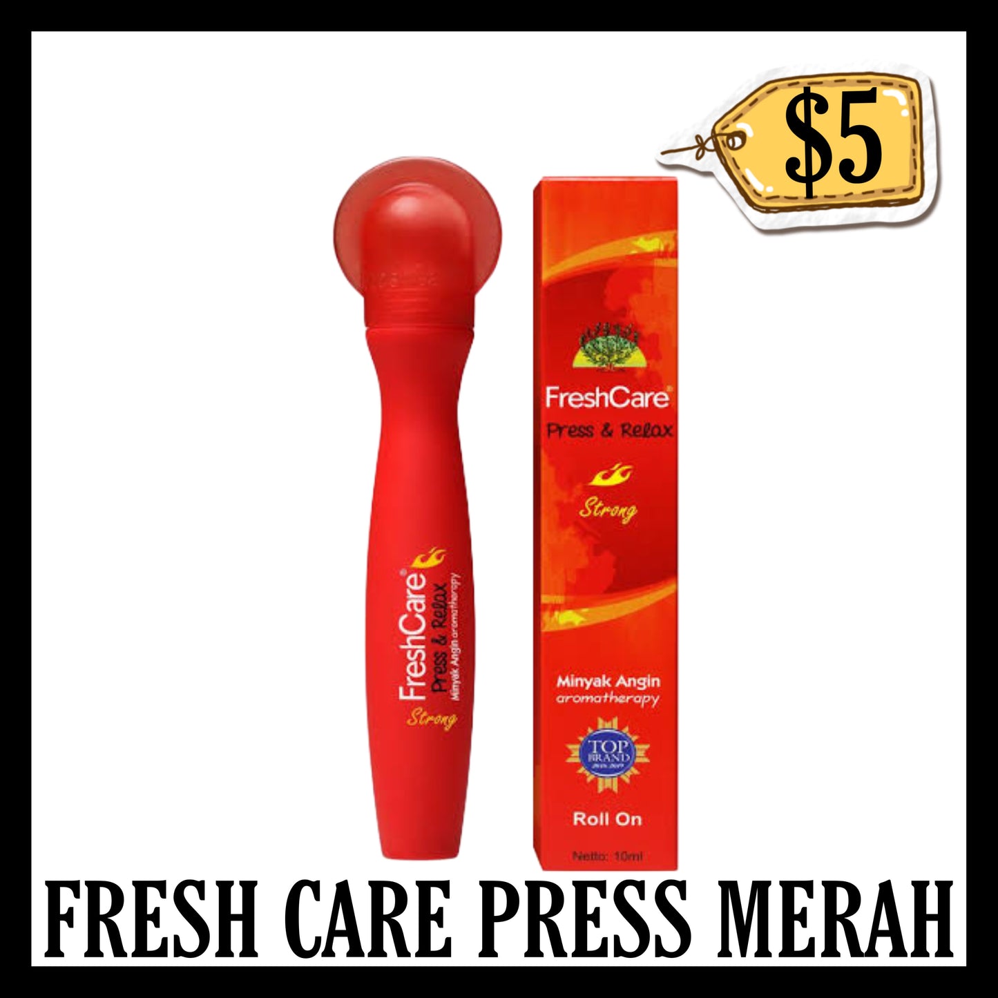 Freshcare Press / Kerokan Merah Hot (BB END DEC 2027)