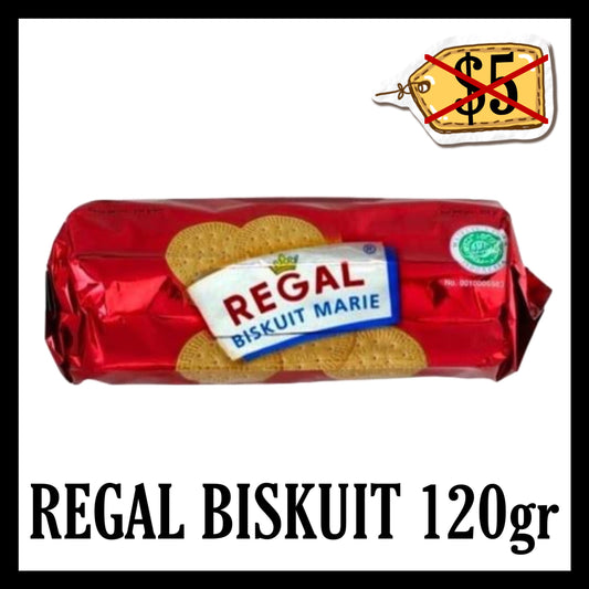 (SALE 20% OFF) Regal Biskuit 120gr (BB 08 NOV 2025)