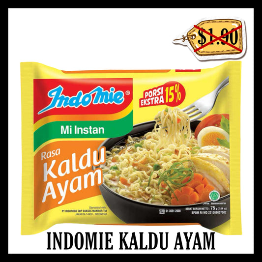 (SALE 20% OFF) Indomie Kuah Kaldu Ayam (BB 01 NOV 2025)