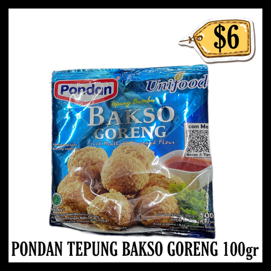 Pondan Tepung Bakso Goreng 100gr (BBD 06 MAY 2028)