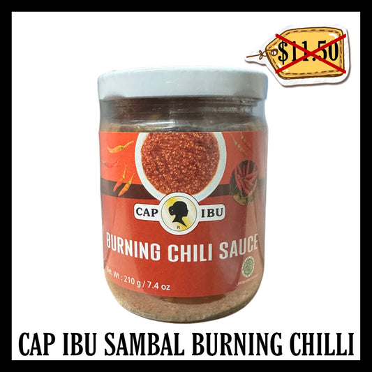 (SALE 20% OFF) Cap Ibu Sambal Burning Chilli (BB 16 NOV 2025)