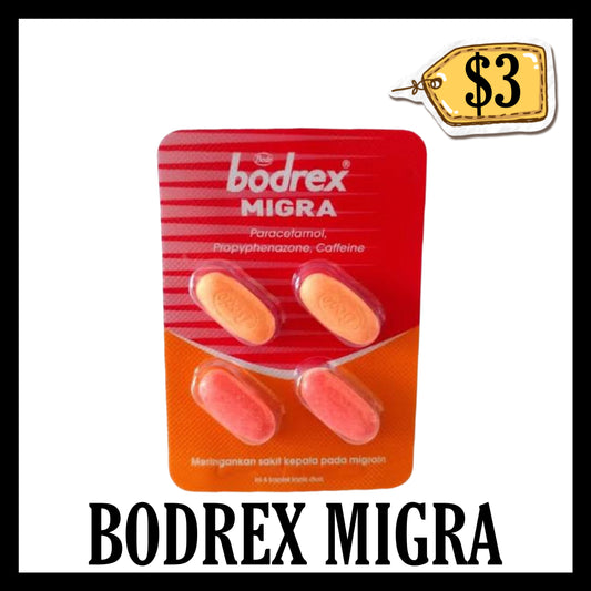 Bodrex Migra (BB END MAY 2028)