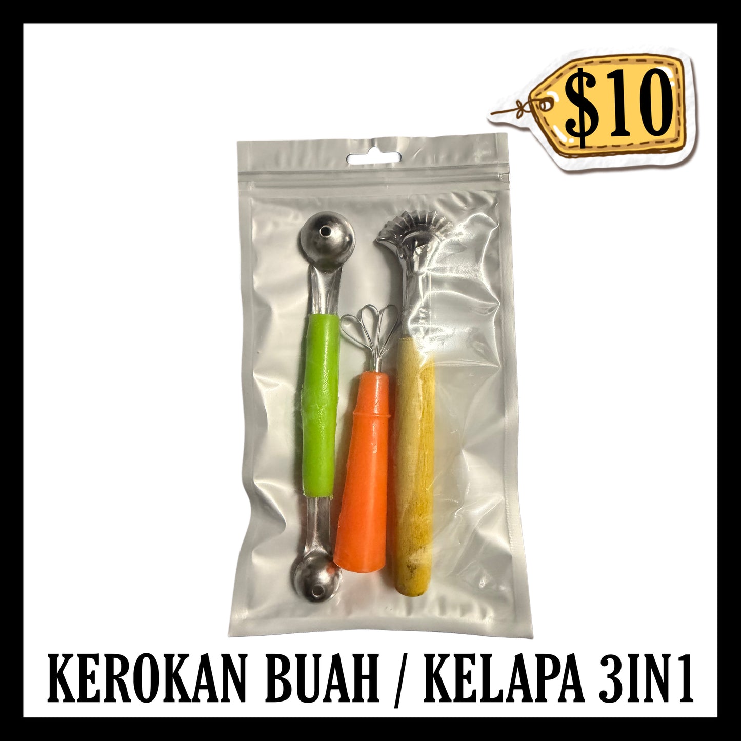 Kerokan Buah / Kelapa 3in1