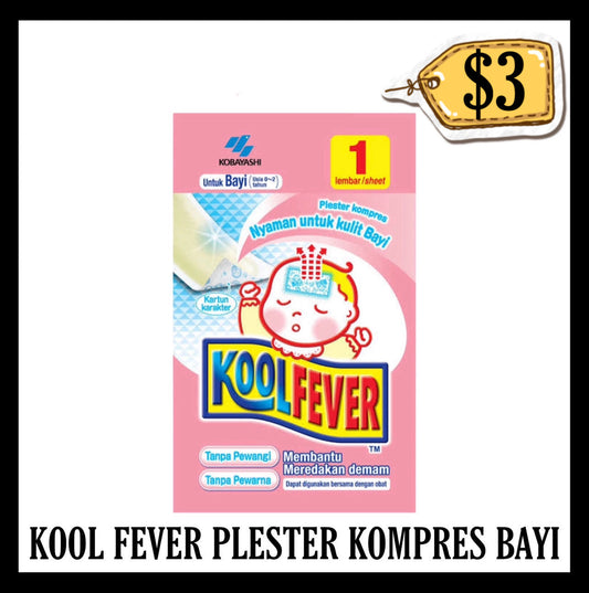 Kool Fever Plester Kompres Bayi (BBD 01 JAN 2027)