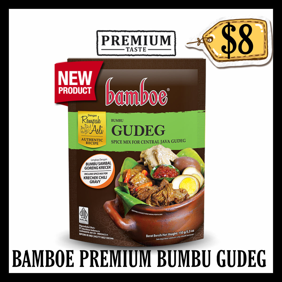 Bamboe Premium Bumbu Gudeg (BBD 23 JUN 2027)