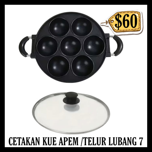 Cetakan Kue Apem / Telur Lubang 7