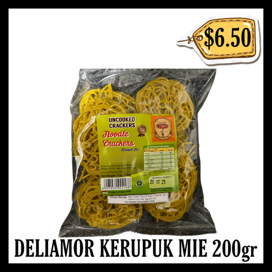 Deliamor Kerupuk Mie 200gr (BBD 10 NOV 2027)