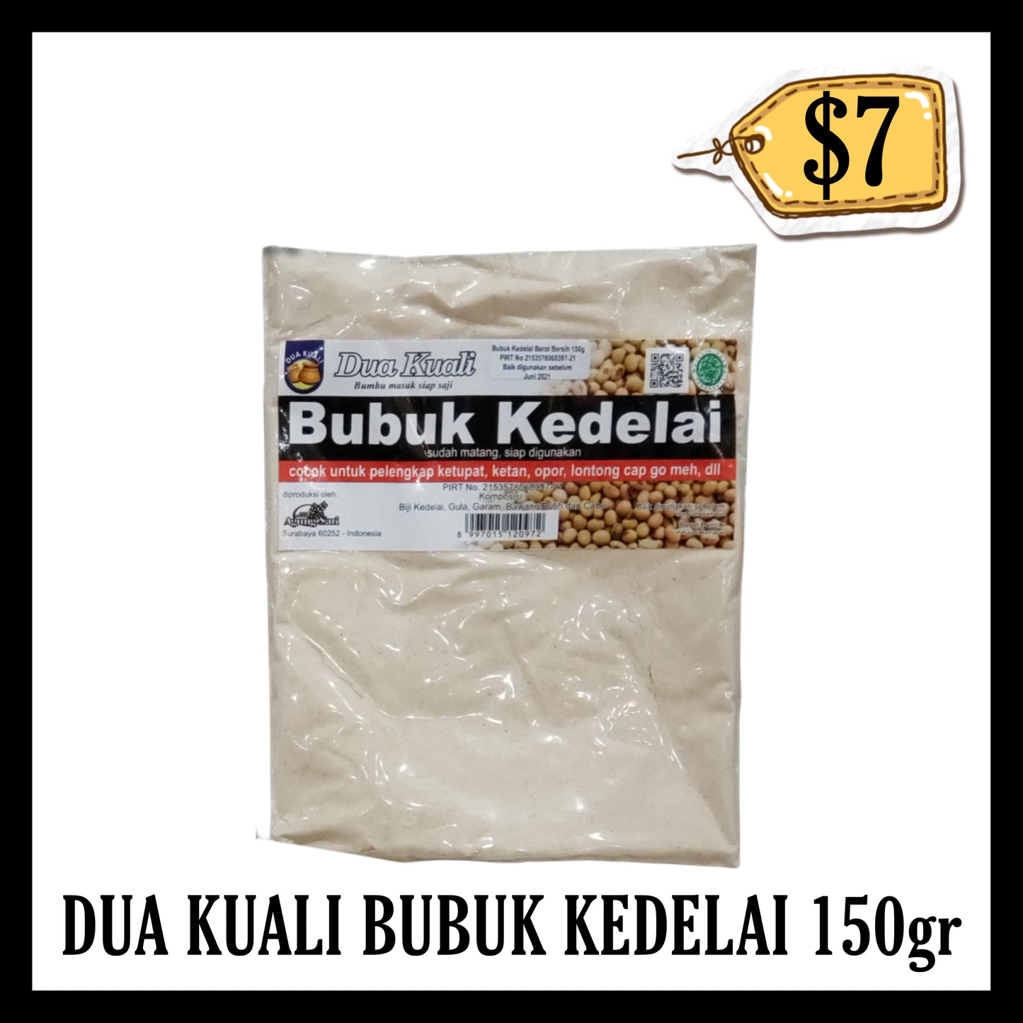 Dua Kuali Bubuk Kedelai 150gr (BBD 15 JAN 2027)